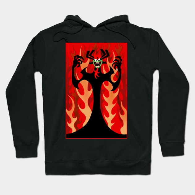 The Mighty Aku Hoodie by tabslabred